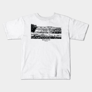 Bellevue - Nebraska Kids T-Shirt